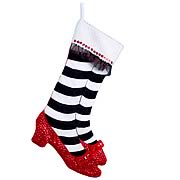 Wizard of Oz Striped Stocking with Shoes